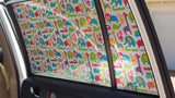 Toddlertints Funky Car Shade Zoo Friends