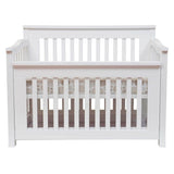 Cocoon Flair 5 in 1 cot White with tidy drawer + AUS innerspring mattress Package