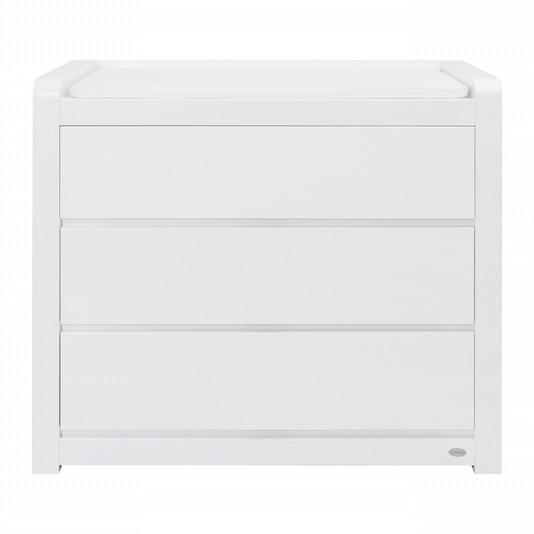 Cocoon Luxe Chest/changer white inc change mat