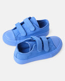 Walnut Remi Canvas Shoe Blue
