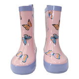 Korango Rain Gumboot Fairytale Pink Butterflies