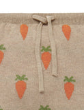 Purebaby Carrot Jacquard Leggings