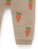 Purebaby Carrot Jacquard Leggings