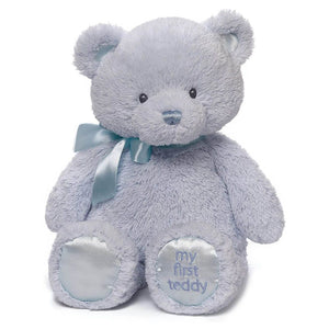 Gund My First Teddy Blue Large