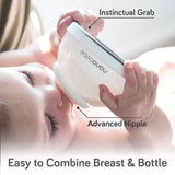 nanobebe Breastmilk Bottle Teal