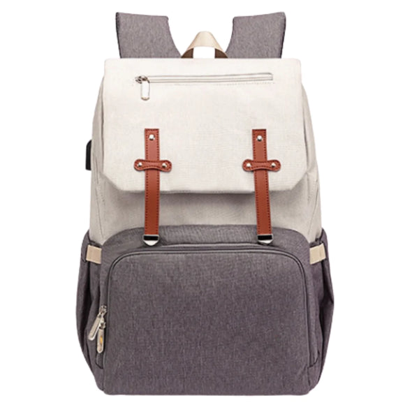 Sorrento Nappy Bag Backpack Tan/Sand