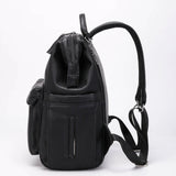 Mia Vegan leather Backpack Nappy Bag