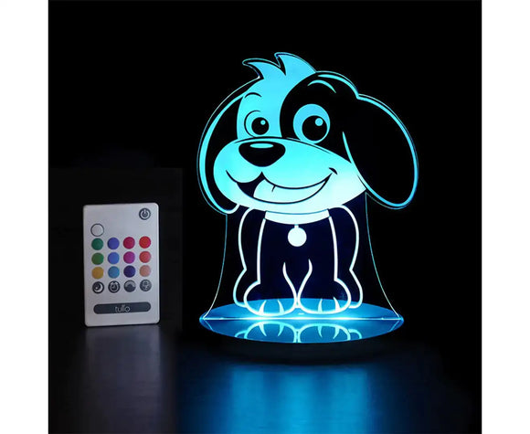Tulio Dream Light Dog LED 12 Colour Night Light with Remote