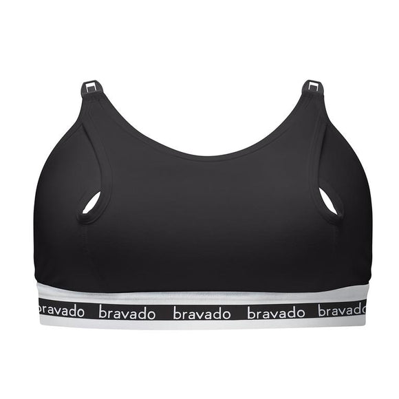 Bravado Designs Clip & Pump Hands Free Nursing Bra Black