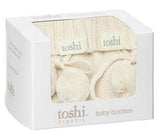 Toshi Organic Booties Marley Cream
