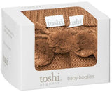 Toshi Organic Booties Marley Walnut
