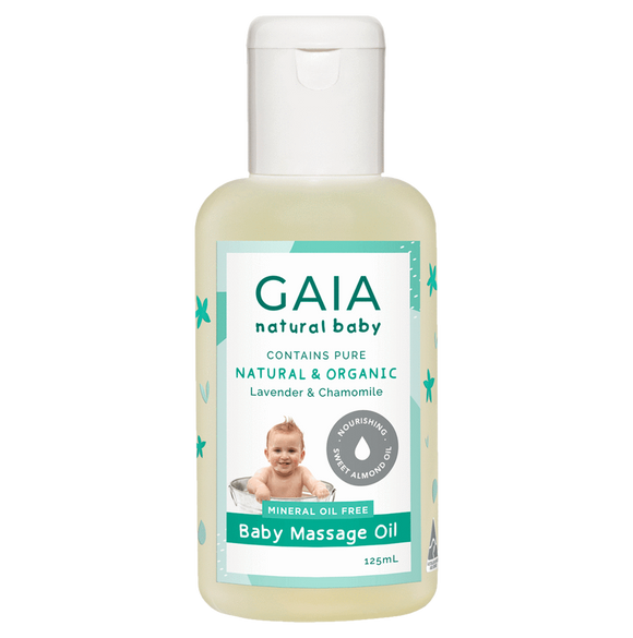 Gaia Baby Massage Oil 125ml
