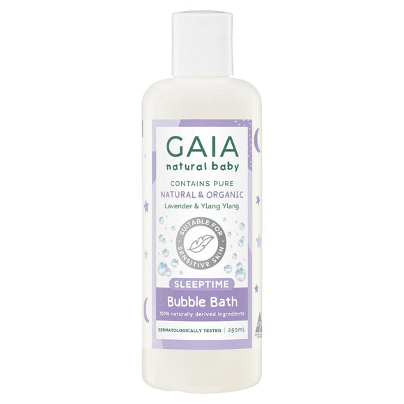 Gaia Sleeptime Bubble Bath 250ml