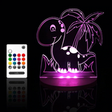Tulio Dream Light Dino LED 12 Colour Night Light with Remote
