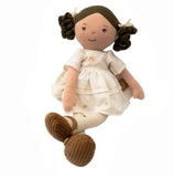 Bonikka Tikiri Celia Linen Doll with brown hair
