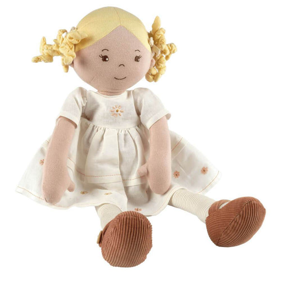 Bonikka Tikiri Pricy Linen Doll with blond hair