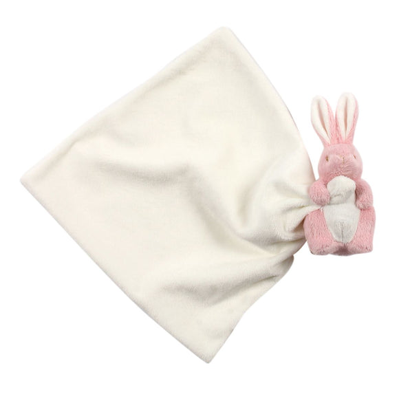 Bebe Animal Comforter Bunny Pink