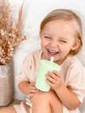 Little Woods Reusable Kids Silicone Cup with Straw