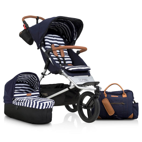 Mountain Buggy Urban Jungle LUXURY Nautical & Carry cot Package